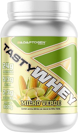 Tasty Whey 3W 900g sabor Milho Verde - ADAPTOGEN SCIENCE