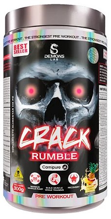 Pré Treino Crack 300g sabor Yellow Madness - DEMONS LAB