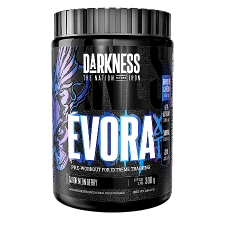 Pré-treino Évora XT sabor Neon Berry 300g - DARKNESS