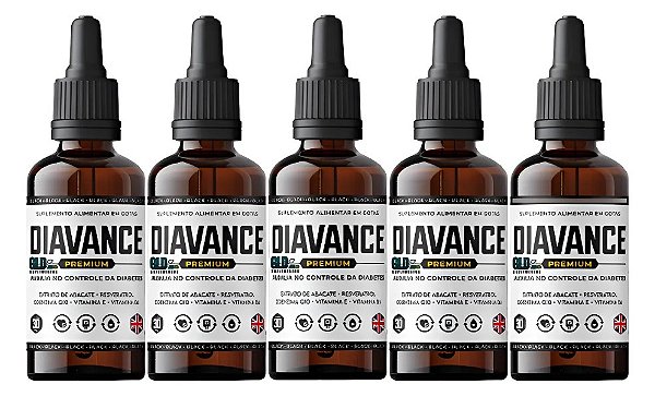 Kit 5x Frascos de Diavance 30ml - DIAVANCE