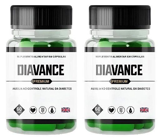Kit 2x Frascos de Diavance Premium 60caps