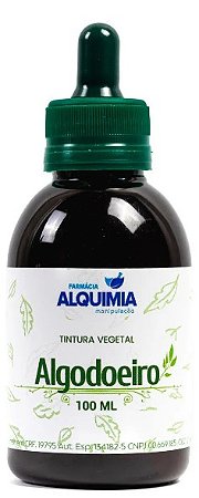Tintura de Algodoeiro 100ml - FARMÁCIA AQUIMIA MANIPULAÇÃO