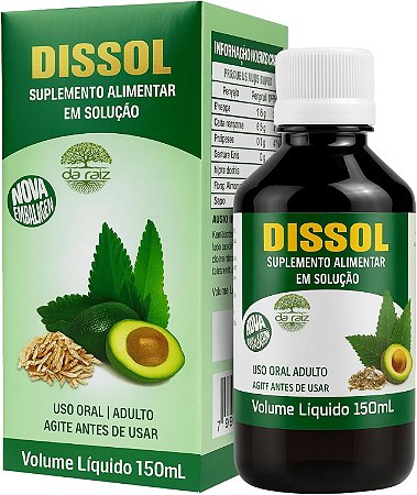 Dissol Suplemento Natural Para Cálculos 150ml - DA RAIZ