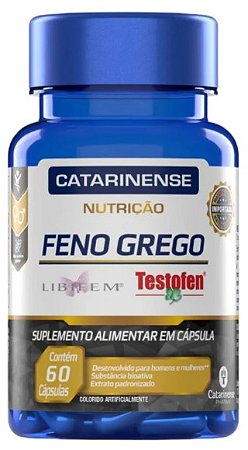 Feno Grego 60caps TESTOFEN - Catarinense
