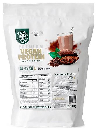 Premium Vegan Protein 900g sabor Cacau Intenso - STAY GREEN