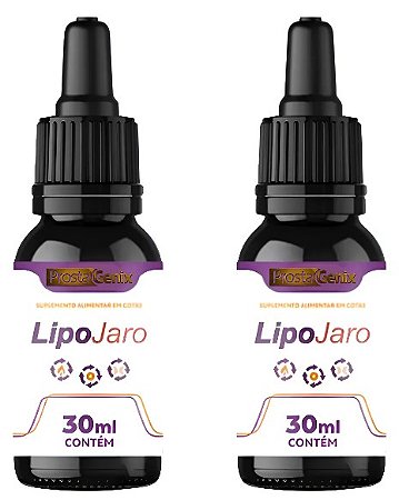Kit 2x Lipojaro 30ml Emagreça De Forma Natural - PROSTAGENIX