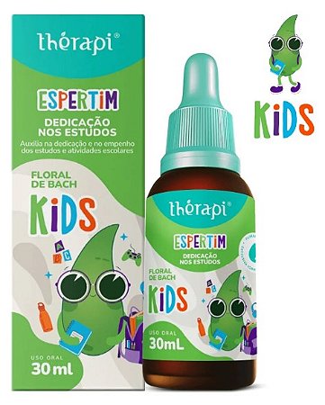 Floral de Bach Kids Espertim Dedicação Nos Estudos 30ml - THÉRAPI