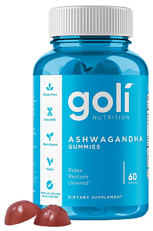 Gummies Ashwaganda 60 Gomas Mix Fruit - GOLÍ