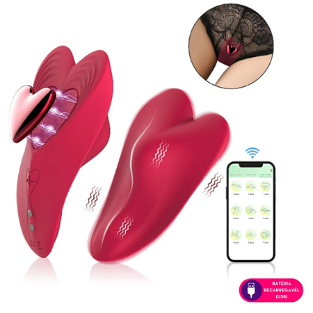 Vibrador de calcinha por aplicativo/APP
