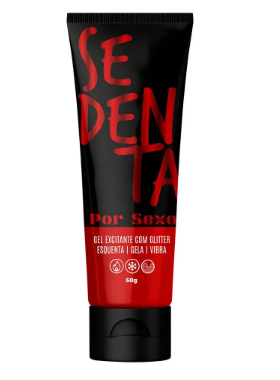 Gel Excitante que Esquenta, Esfria e Vibra 50g - Sedenta Por Sexo