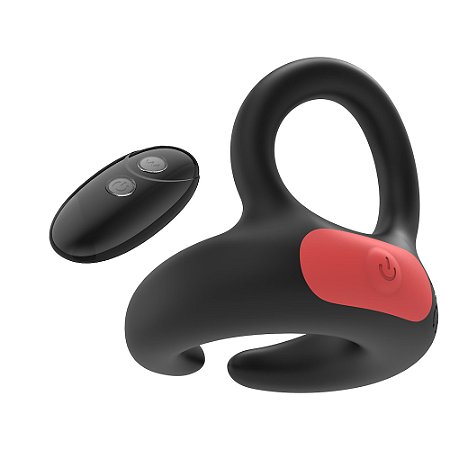 Anel peniano vibratório com 7 modos de vibração