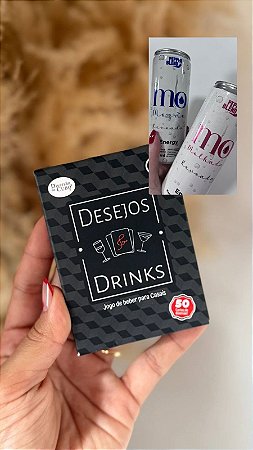 Combo Desejos e Drinks - Baralho + Energéticos