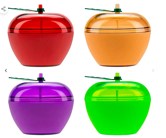 Vela Beijável Hidratante em Formato de Maçã- 30g