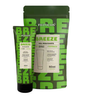 Gel Deslizante Vasodilatador com Terpenos 60ml - Breeze