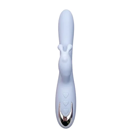 Vibrador ponto G com estimulador rabbit