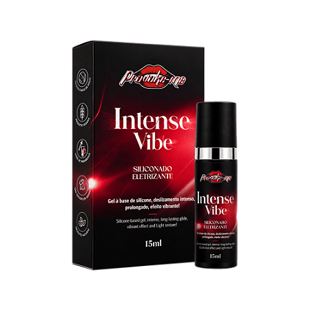 Lubrificante siliconado eletrizante 15ml (á prova d´água) - Intense vibe