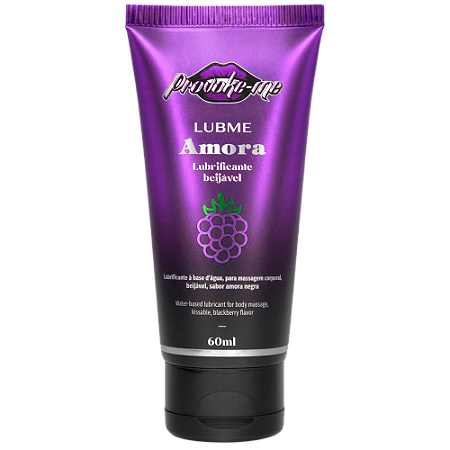 Lubrificante beijável amora hot 60ml - LubMe