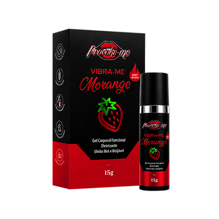 Gel excitante beijável hot eletrizante 15g - Vibra-me