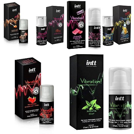 Gel excitante eletrizante beijável 17ml - Vibration