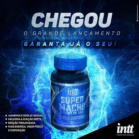 Suplemento multivitamínico - Super Macho Cápsulas
