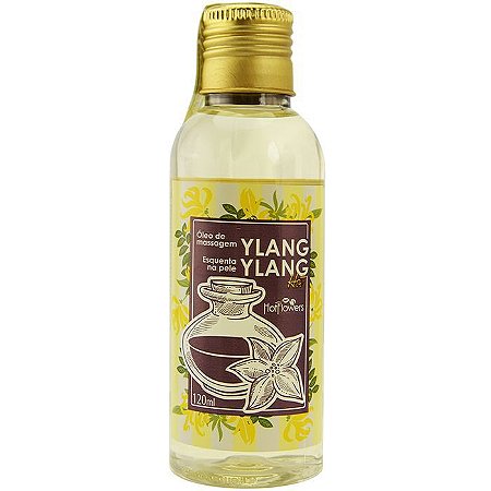 Óleo para massagem 120ml - Ylang Ylang