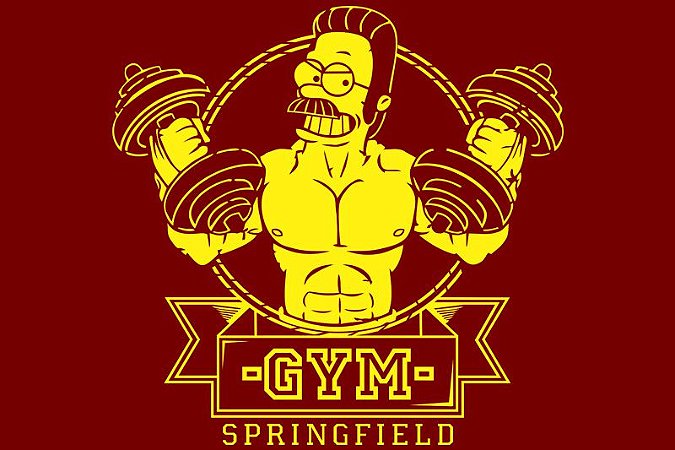 GYM - Ned Flanders - Simpsons