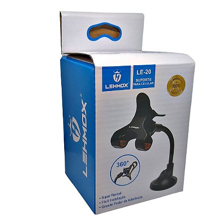Suporte Veicular Para Celular Super Flexivel Lehmox