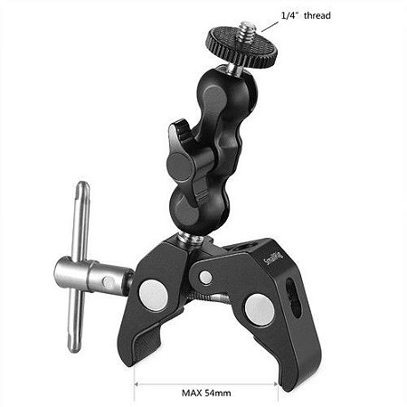 SmallRig 2164 Clamp Garra Multifuncional com Magic Arm ballhead 3.5"