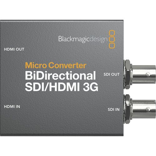 Conversor BlackMagic Micro Converter Bidirecional SDI/HDMI 3G (com fonte de alimentação)