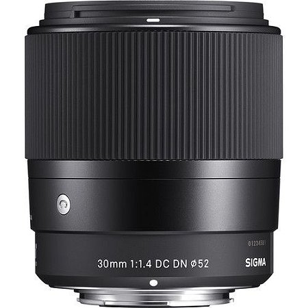 Lente SIGMA 30mm f/1.4 DC DN para SONY (E mount sensor APS-C)