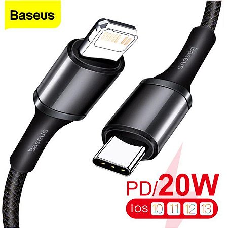 Cabo Iphone Lightning para USB-C Baseus (2 metros)