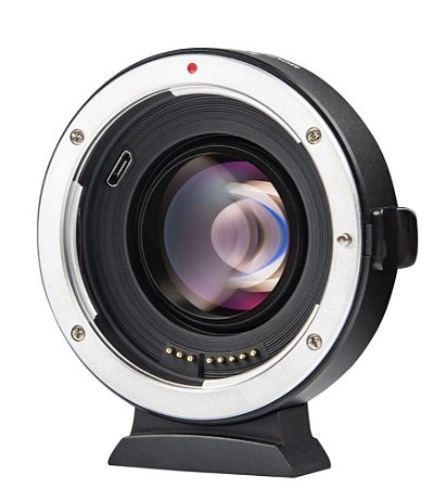 Adaptador de Lentes EF para câmera Fujifilm X Series - Viltrox EF-FX2 Speedbooster 0,71x