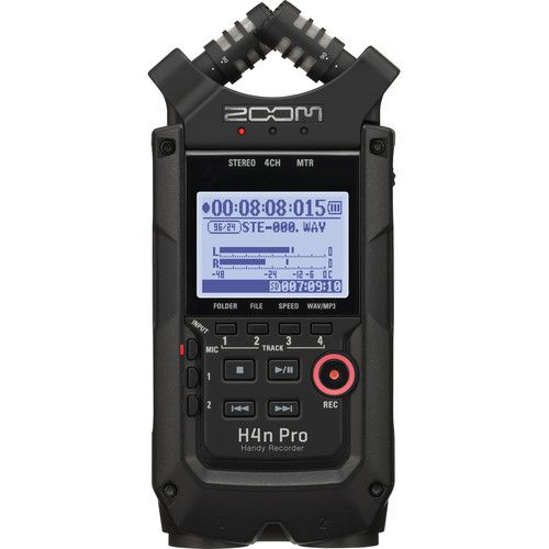 Gravador de Áudio ZOOM H4N PRO
