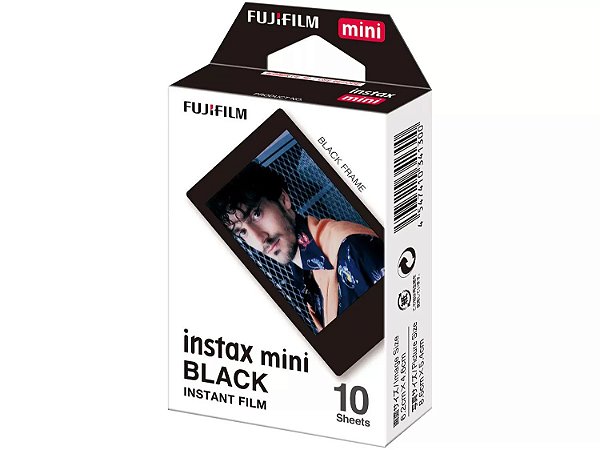 Filme com 10 poses INSTAX MINI BLACK