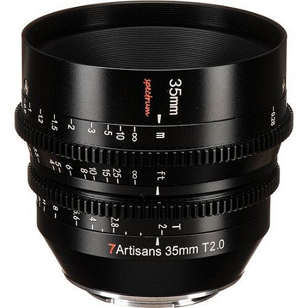 Lente 7artisans Spectrum Cine 35mm T2.0 (Sony E mount)