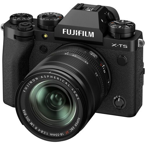 Câmera FUJIFILM X-T5 BLACK + XF 18-55mm