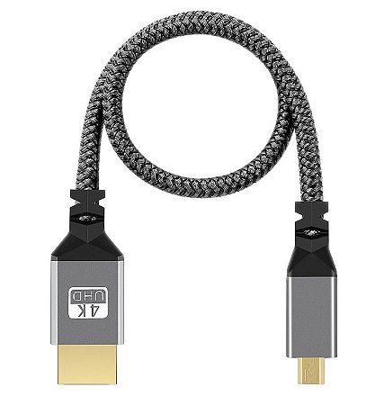 Cabo Micro HDMI para HDMI 4K60 (1 m)