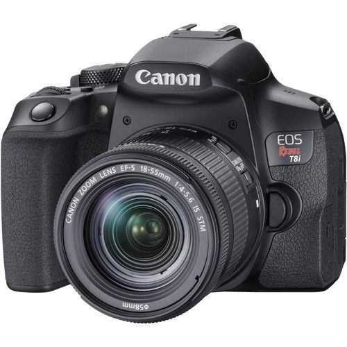 Câmera CANON EOS Rebel T8i e 18-55mm IS STM