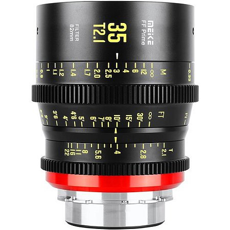 Lente MEIKE FF Prime Cine 35mm T2.1 (Canon RF Mount)