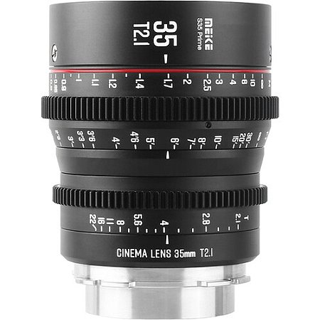 Lente MEIKE Super35 Prime Cine 35mm T2.1 (ARRI PL Mount)