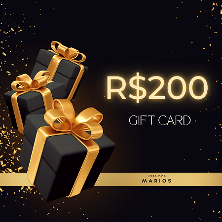 Vale Presente Gift Card R$ 200,00