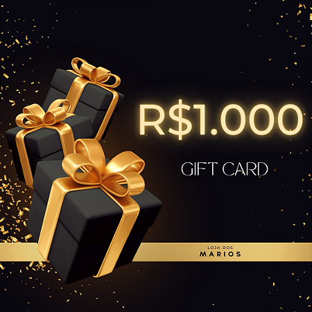 Vale Presente Gift Card R$ 1.000,00