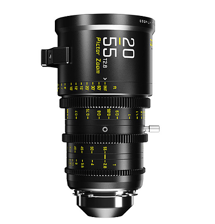 Lente DZOFilm Pictor Zoom 20-55mm T2.8 Super35 Parfocal (PL and EF Mounts, Black)