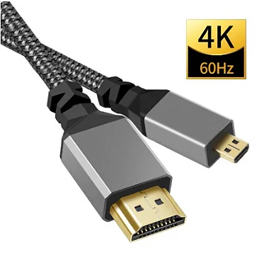 Cabo Micro HDMI para HDMI 4K60 (30 cm)