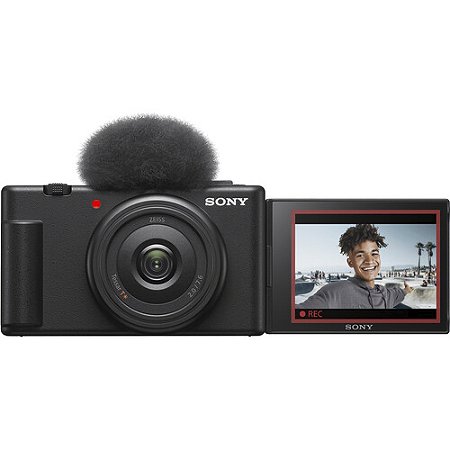 Câmera Sony ZV-1F Vlogging (Black)