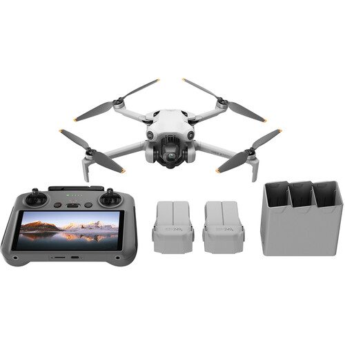 Drone DJI Mini 4 Pro Fly More Combo DJI RC 2 (Com tela)