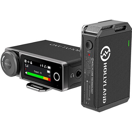 Microfone de lapela sem fio HOLLYLAND LARK MAX SOLO