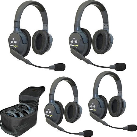 Intercomunicador sem fio EARTEC UL4D (4 fones Dual)