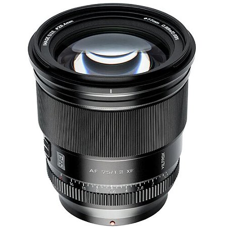 Lente VILTROX 75mm f/1.2 AF para NIKON Z (APS-C)