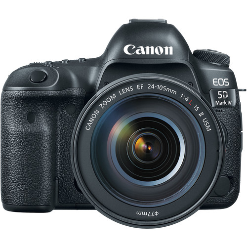 Câmera CANON EOS 5D Mark IV + EF 24-105mm f/4L II